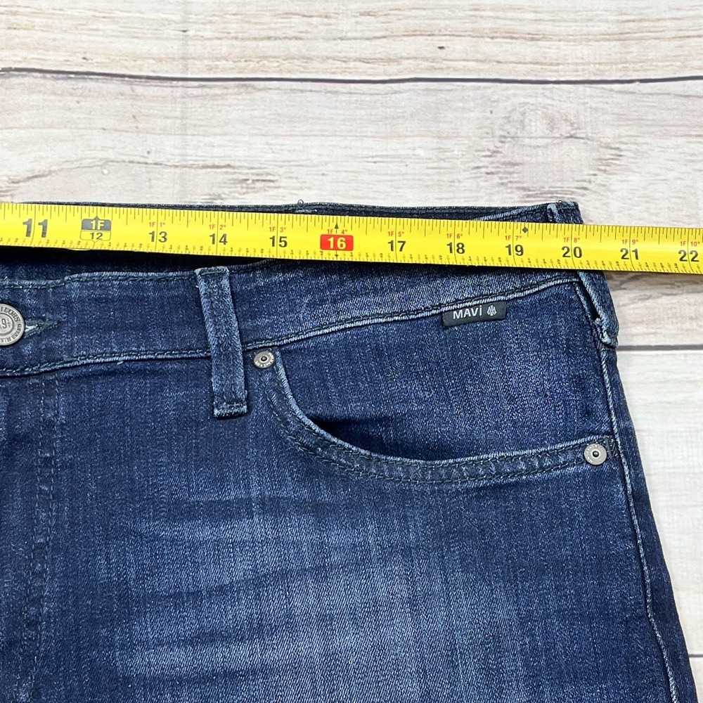 Mavi‎ Jake Slim Leg Men's Blue Cotton Blend Stretch Denim Jeans Pants Sz 40x32 - Picture 6 of 8